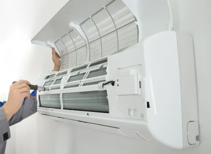 Unité de climatisation installée